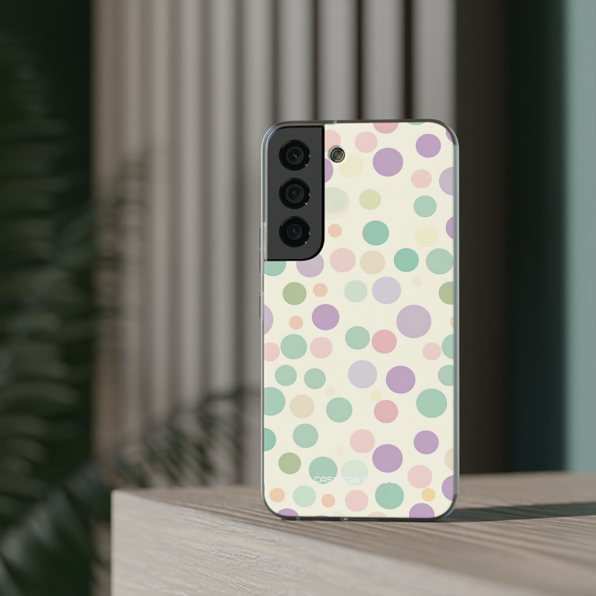 Playful Pastel Polka Dots - Flexi Samsung S22 Phone Case