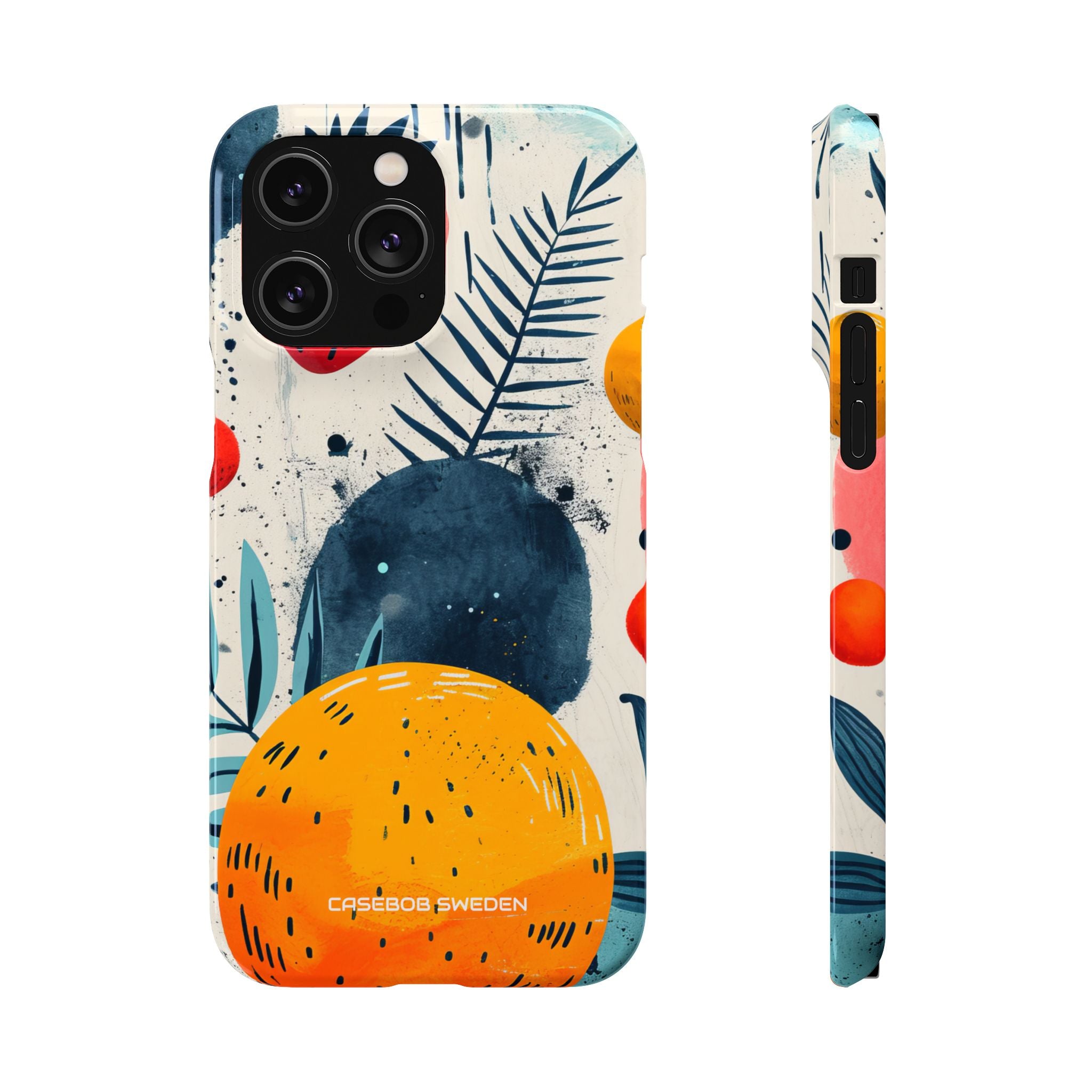 Vibrant Fruit Canvas - Slim iPhone 14 Phone Case