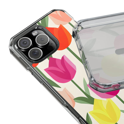 Vibrant Tulip Array iPhone Case - Impact