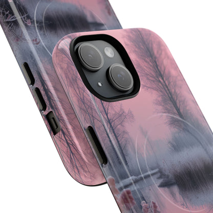 Pink Serenity Case - Tough + MagSafe® iPhone 15 Phone Case