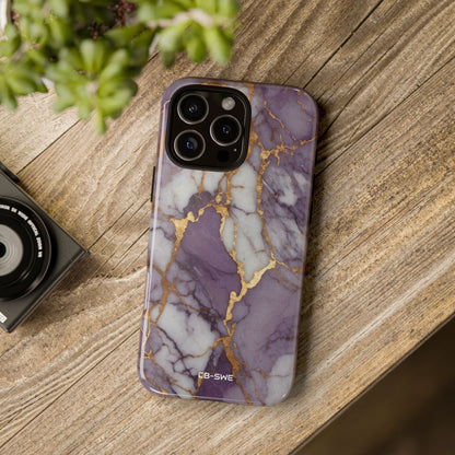 Lavender Veins Flow - iPhone Case