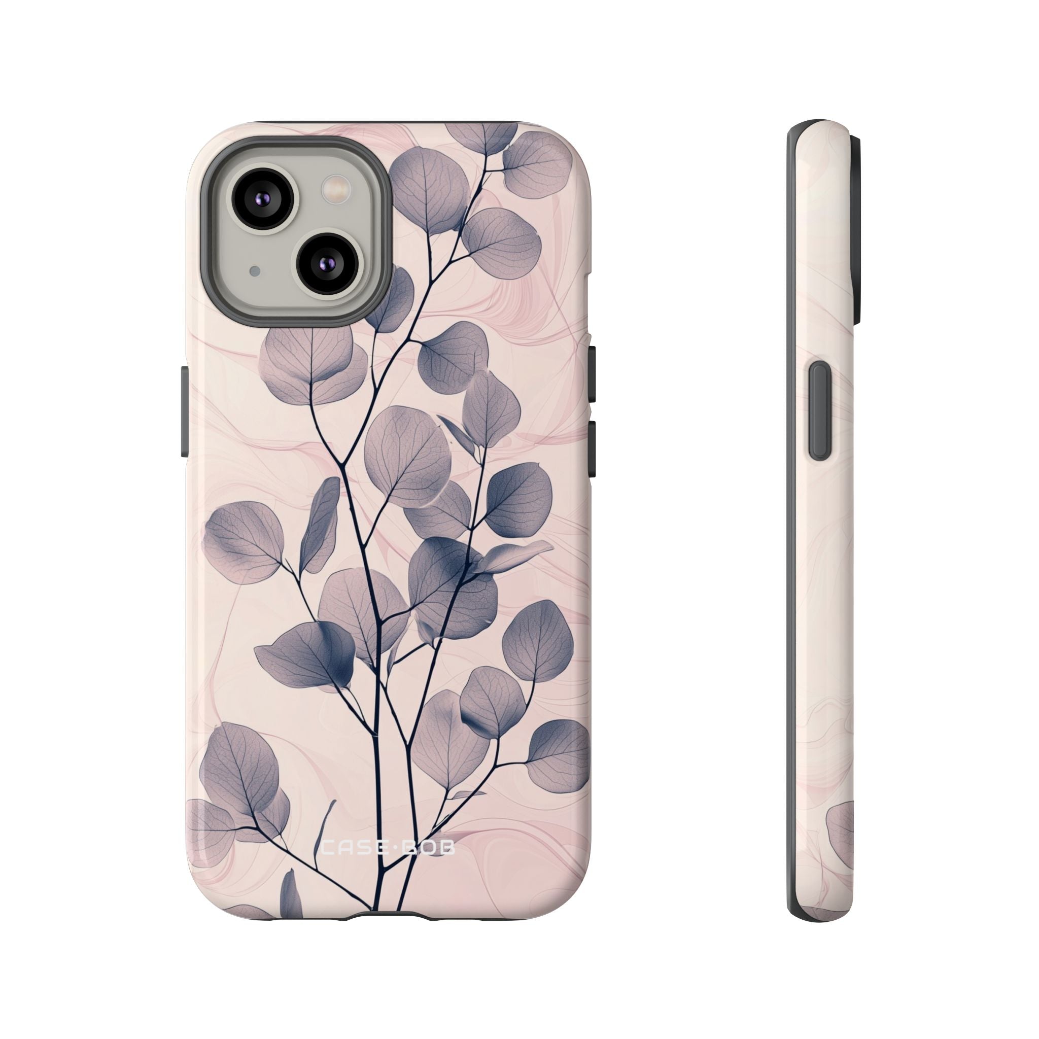 Veined Leaf Whisper iPhone 14 Case - Tough