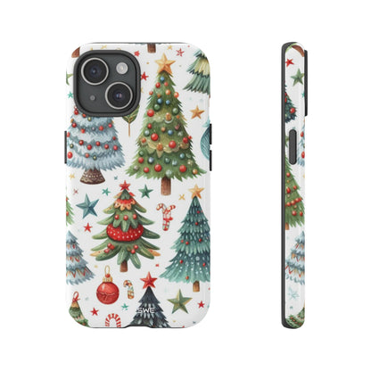 Whimsical Trees Sparkle - iPhone Case