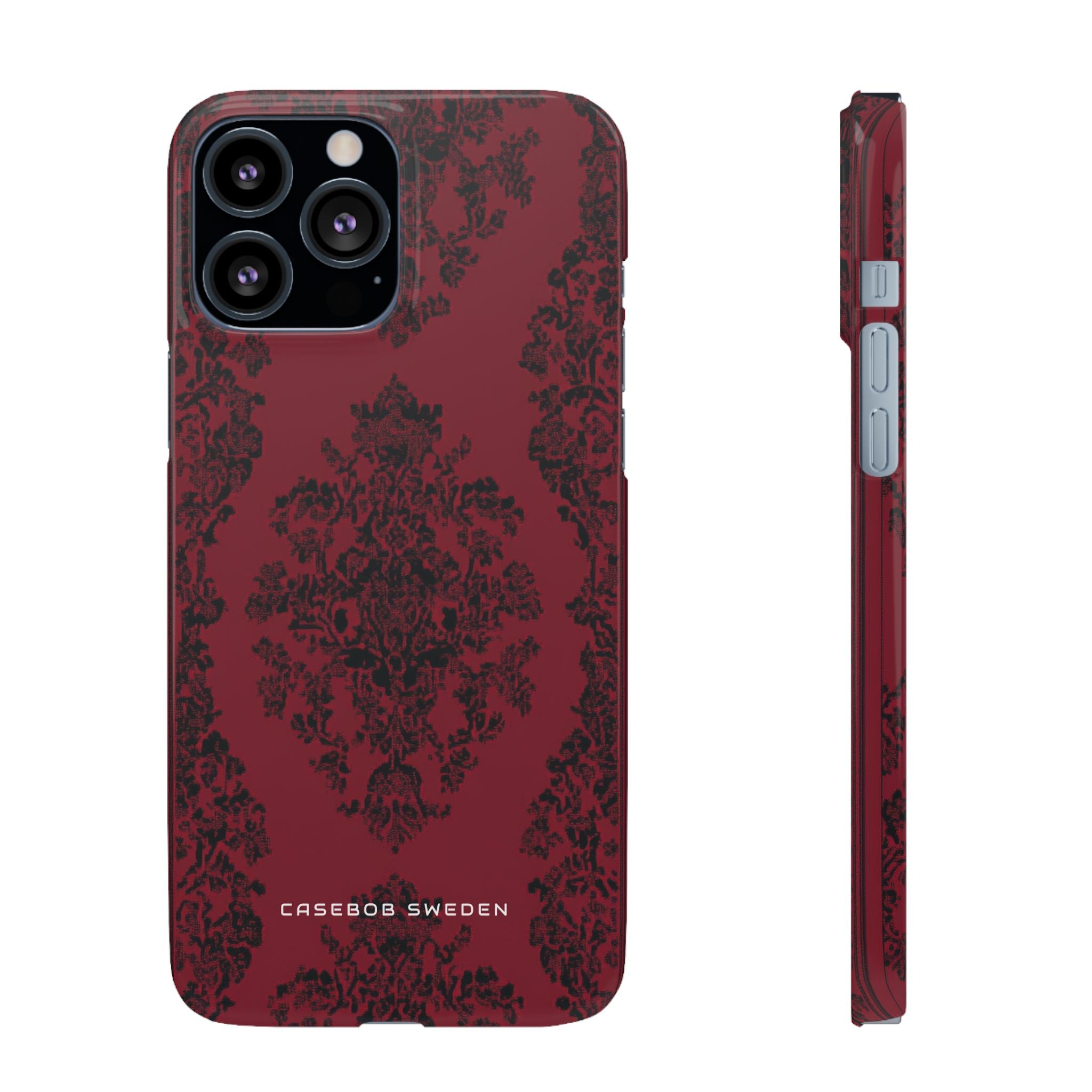 Gothic Crimson Elegance iPhone 13 - Slim Phone Case