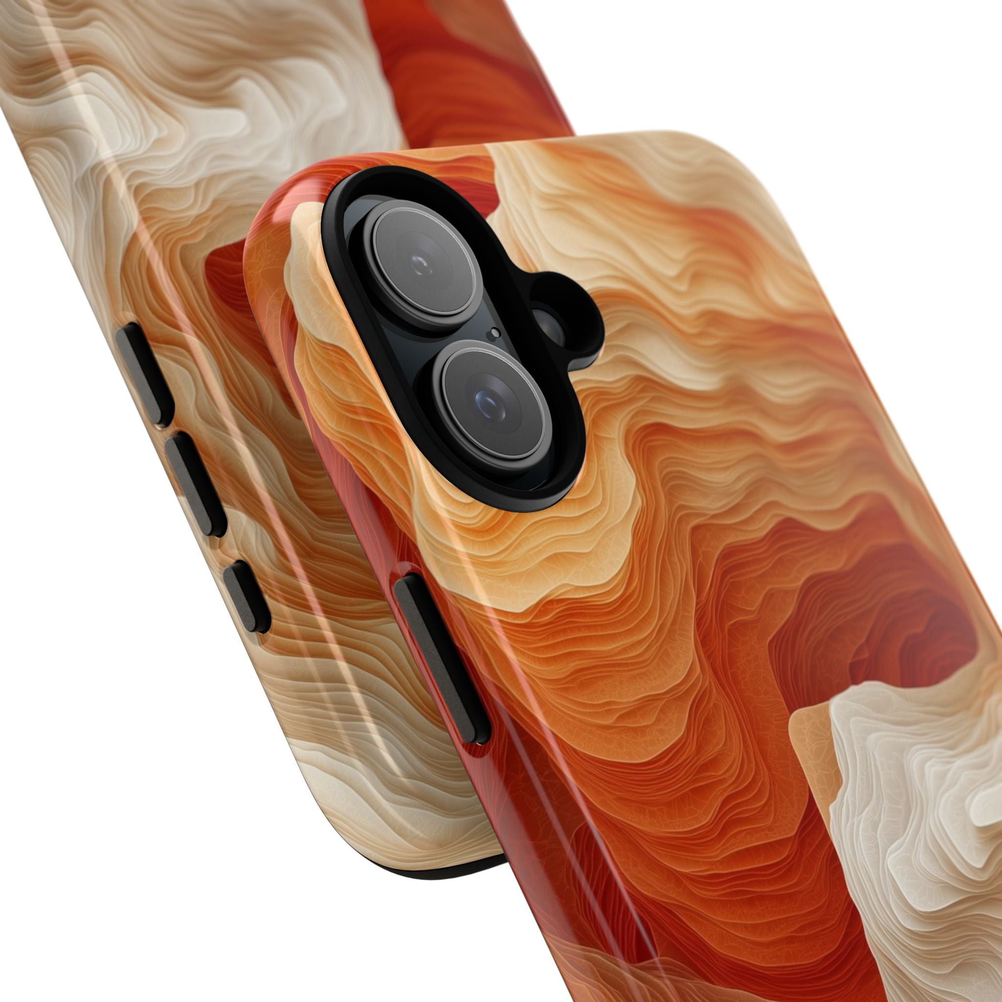 Layers Embrace Light - iPhone Case
