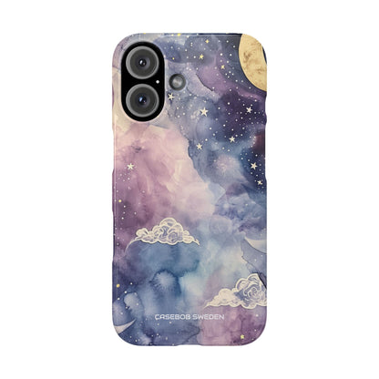 Dreamy Celestial Night - Slim iPhone 16 Phone Case