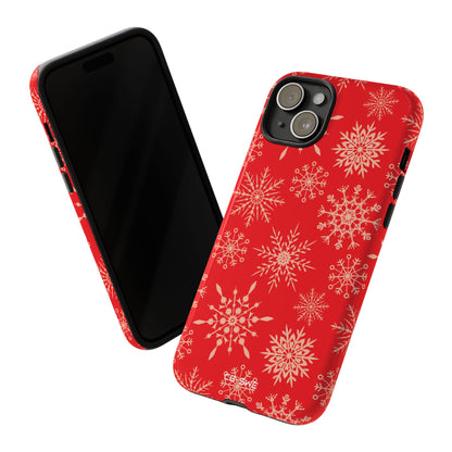 Snowflakes Dance Bright - iPhone Case
