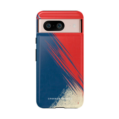 Vintage Brushstroke Harmony Google Pixel 8 - Tough Phone Case