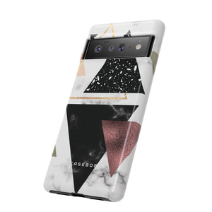 Rose Gold Triangles - Protective Phone Case