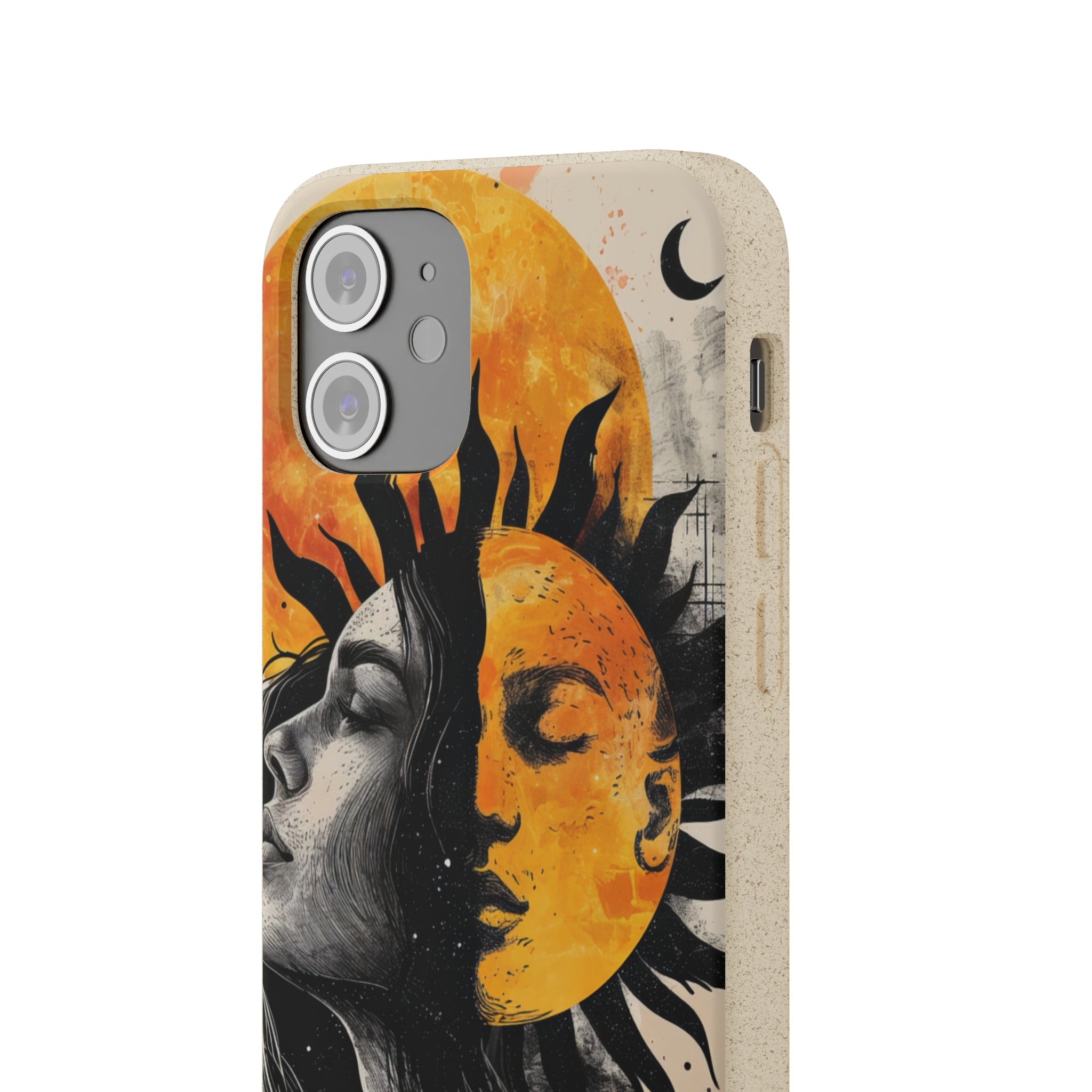 Sunlit Duality | Biodegradable Phone Case