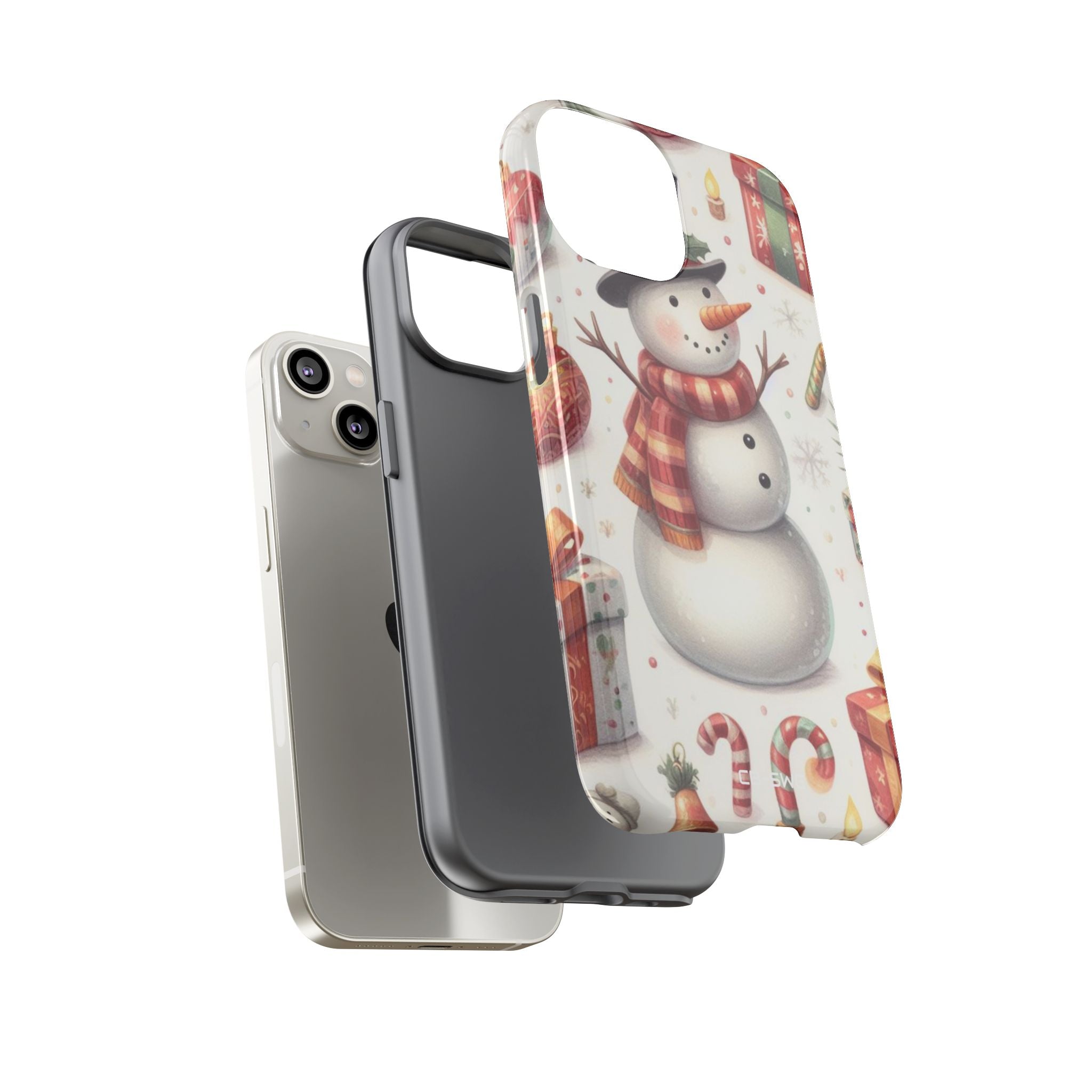Snowman Welcomes Joy - iPhone Case