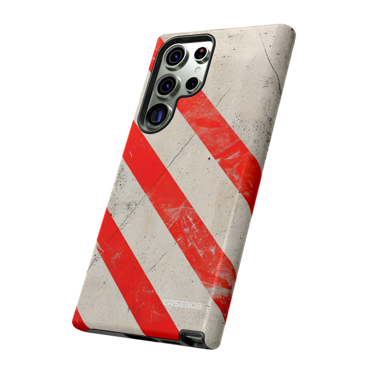 Crimson Line Minimalism - Protective Phone Case