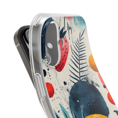 Vibrant Fruit Canvas - Flexi iPhone 16 Phone Case