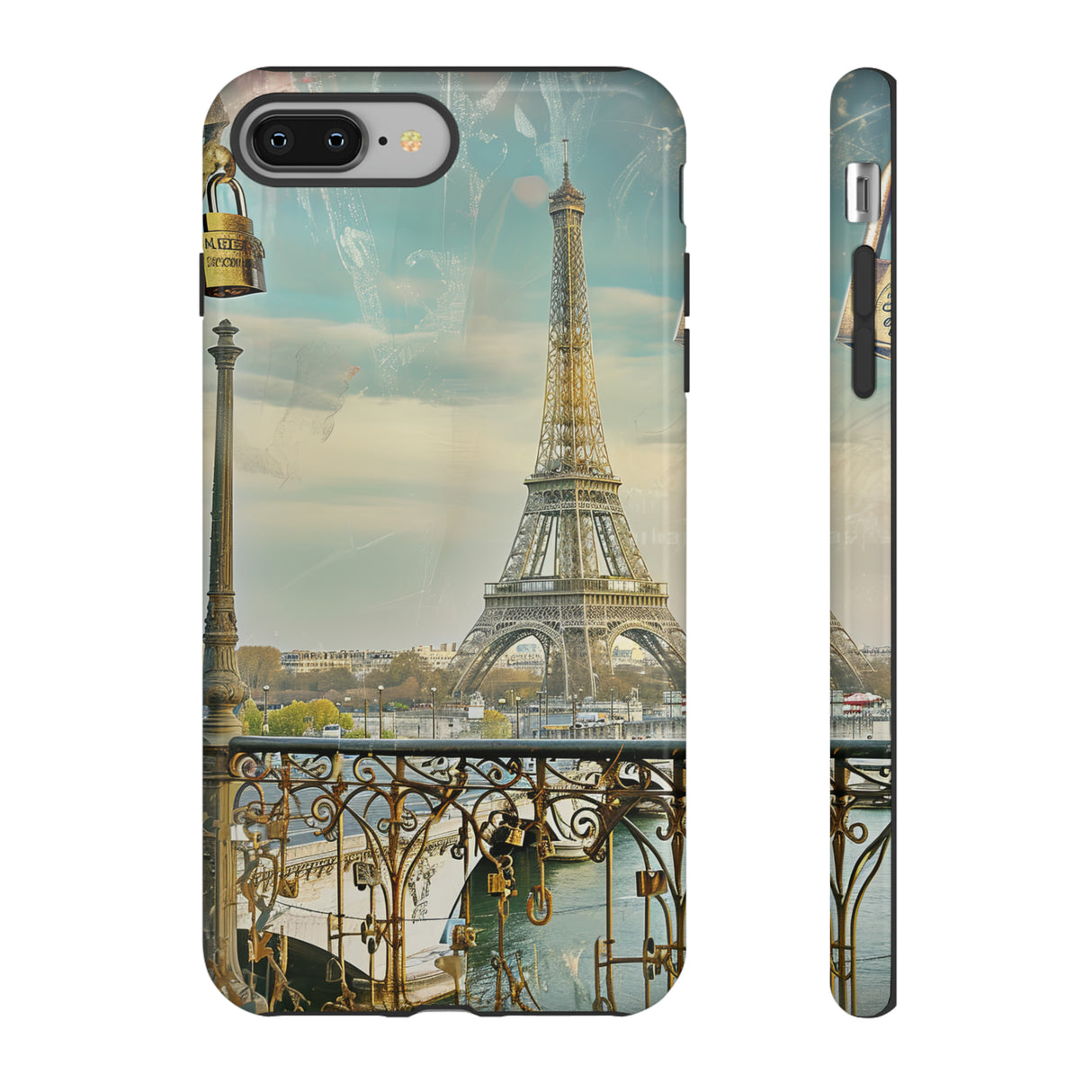 Parisian Love Landmarks - Protective Phone Case