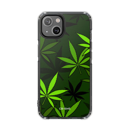 Green Leaf Symmetry iPhone Case - Impact