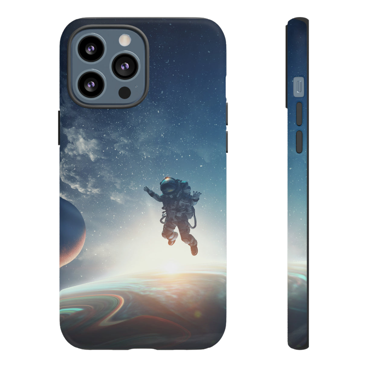 Astronaut Freefloat in Space - Protective Phone Case