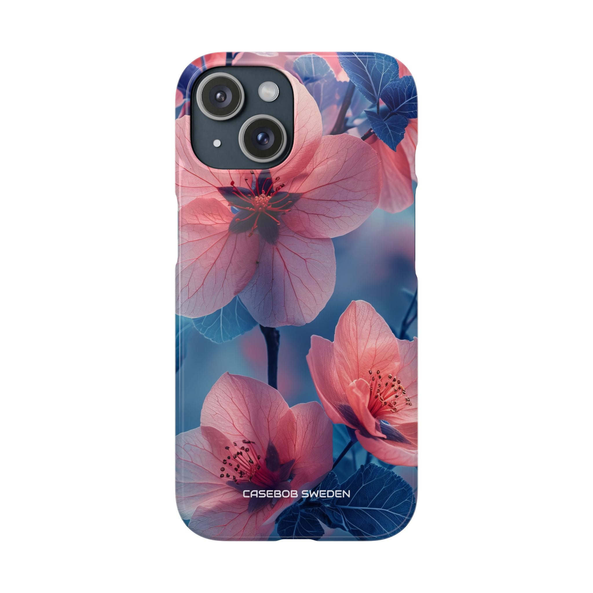 Blossom Serenity - Slim iPhone 15 Phone Case