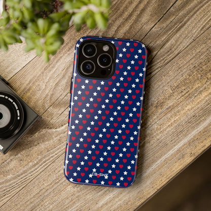 Hearts Twinkle Bright - iPhone Case