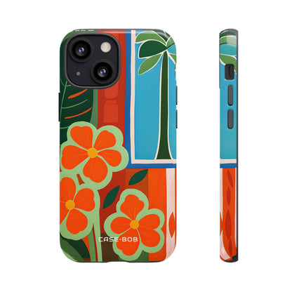 Orange Blossom Burst iPhone 13 Mini Case - Tough