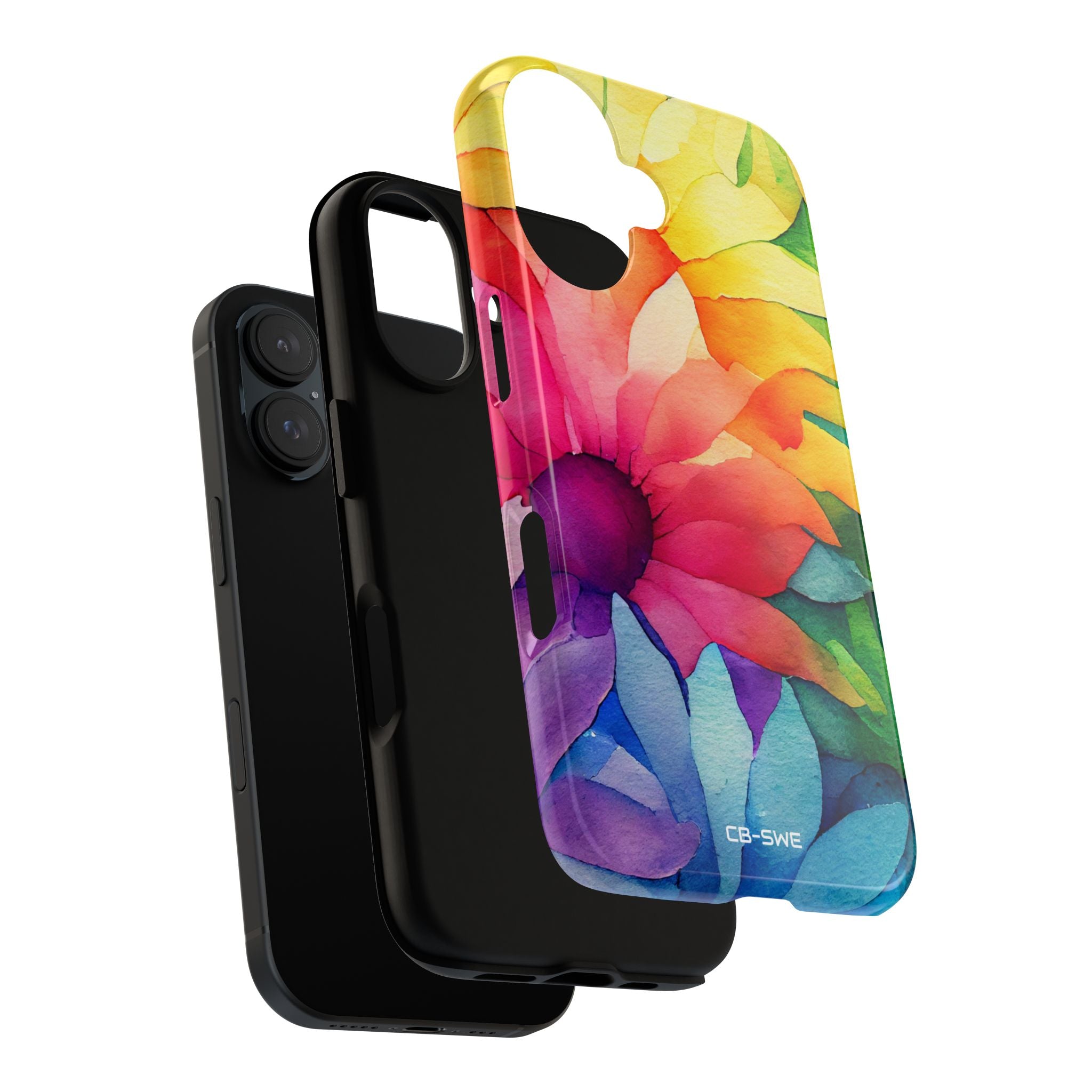 Vibrant Floral Symphony - iPhone Case