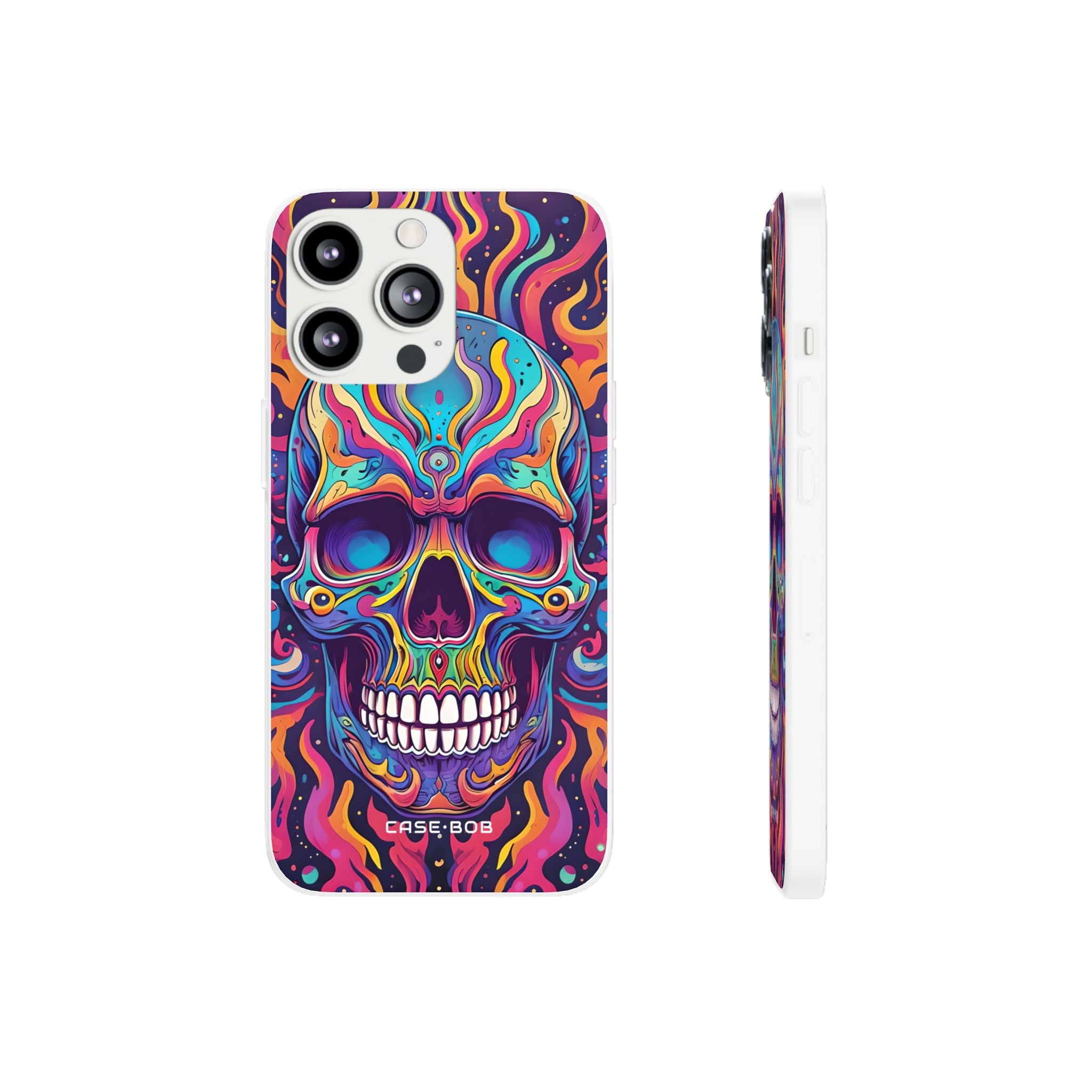 Flaming Skull iPhone 13 Pro - Soft