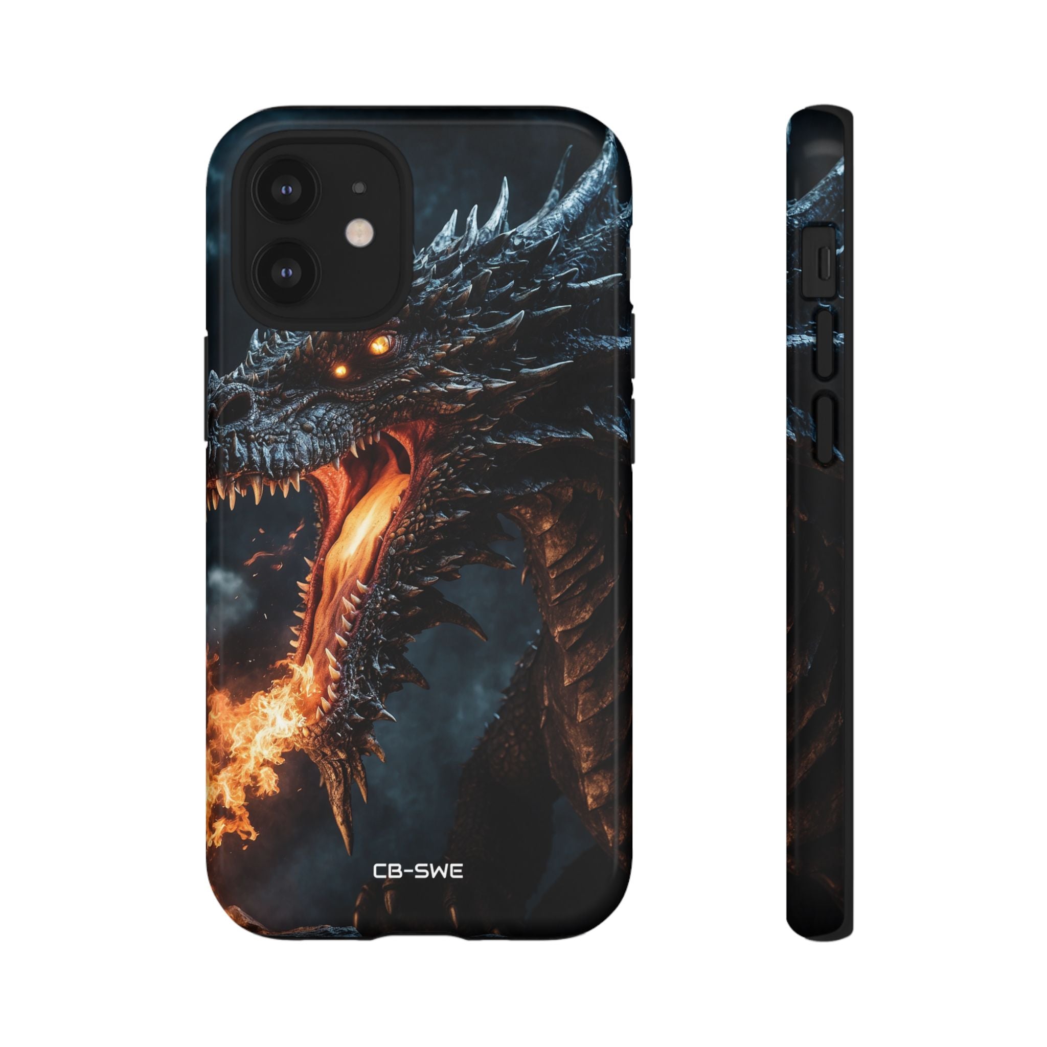 Fiery Breath Erupts - iPhone Case