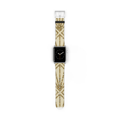 Golden Fan Sparkle - Watch Band
