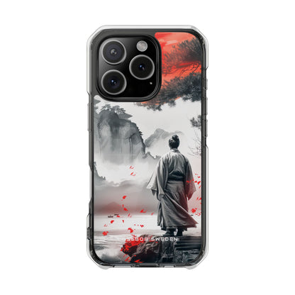 Zen Harmony: Japanese Serenity in Motion iPhone 16 - Clear Impact Phone Case