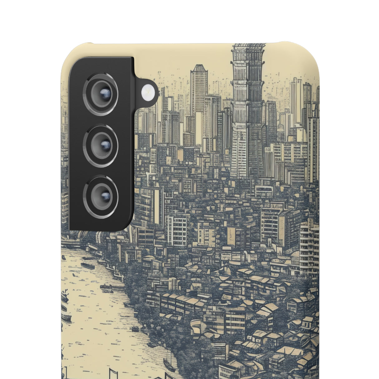 Nostalgic Metropolis | Slim Phone Case for Samsung