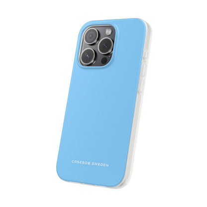 Light Sky Blue iPhone 15 - Flexi Phone Case