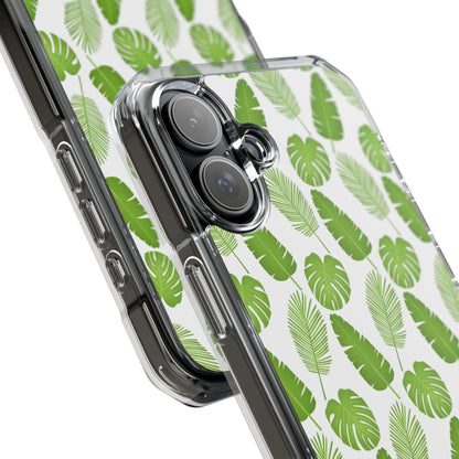 Tropical Leaf Harmony iPhone Case - Impact