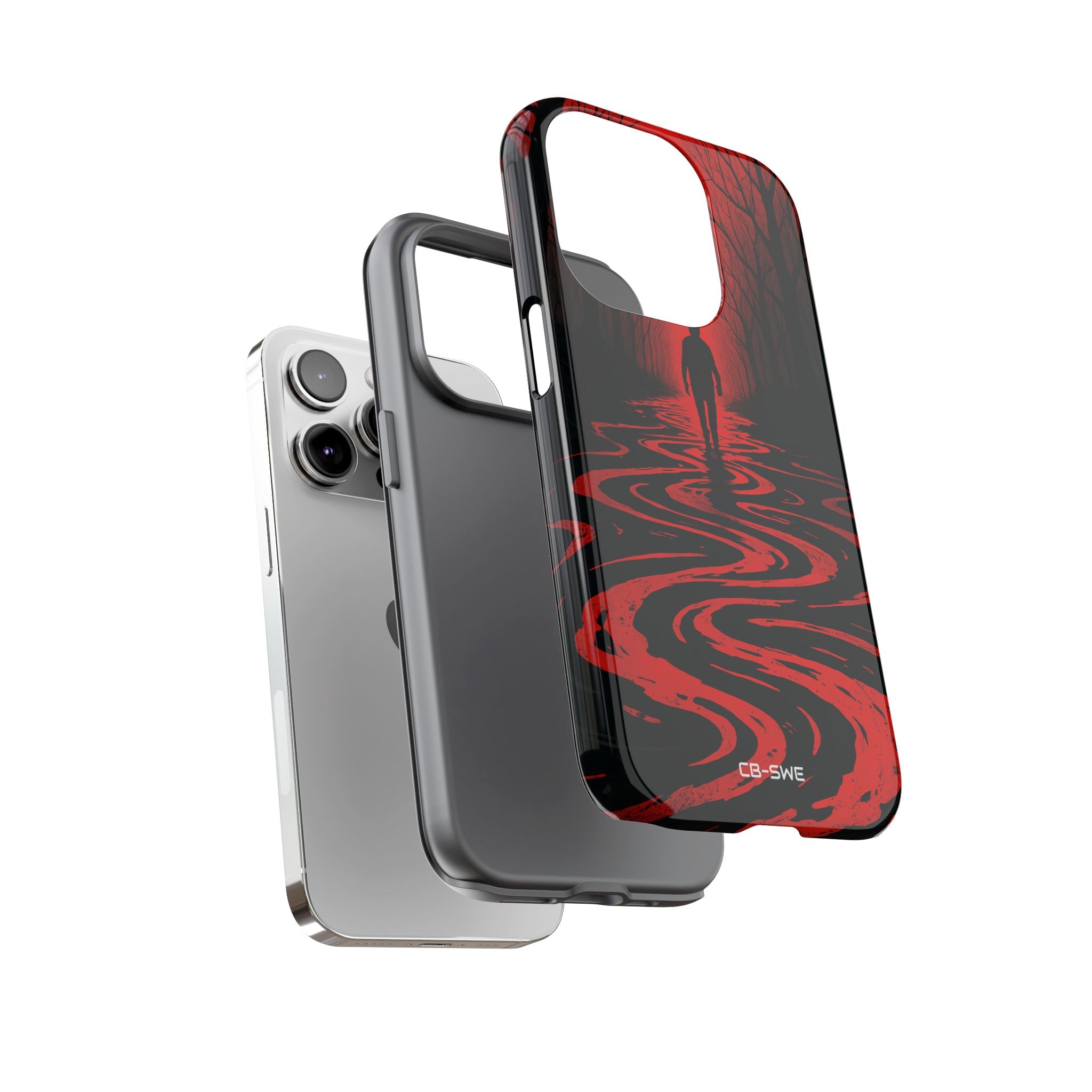Red Path Mystery - iPhone Case