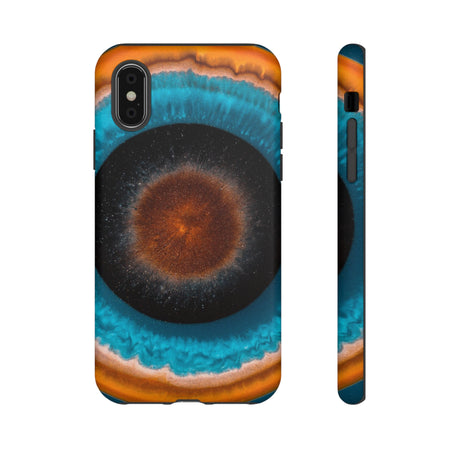 Center of Space Ink Art iPhone Case (Protective) iPhone X Matte Phone Case