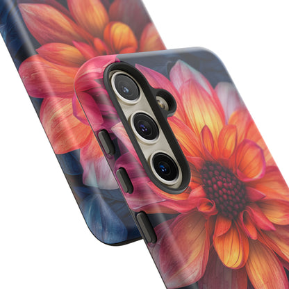 Fiery Bloom Harmony Samsung S24 - Tough Phone Case