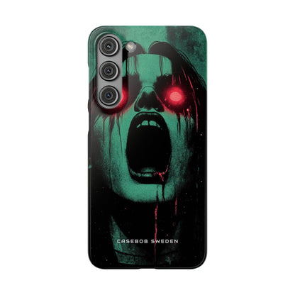 Haunting Glow of Gothic Eyes Samsung S23 - Slim Phone Case