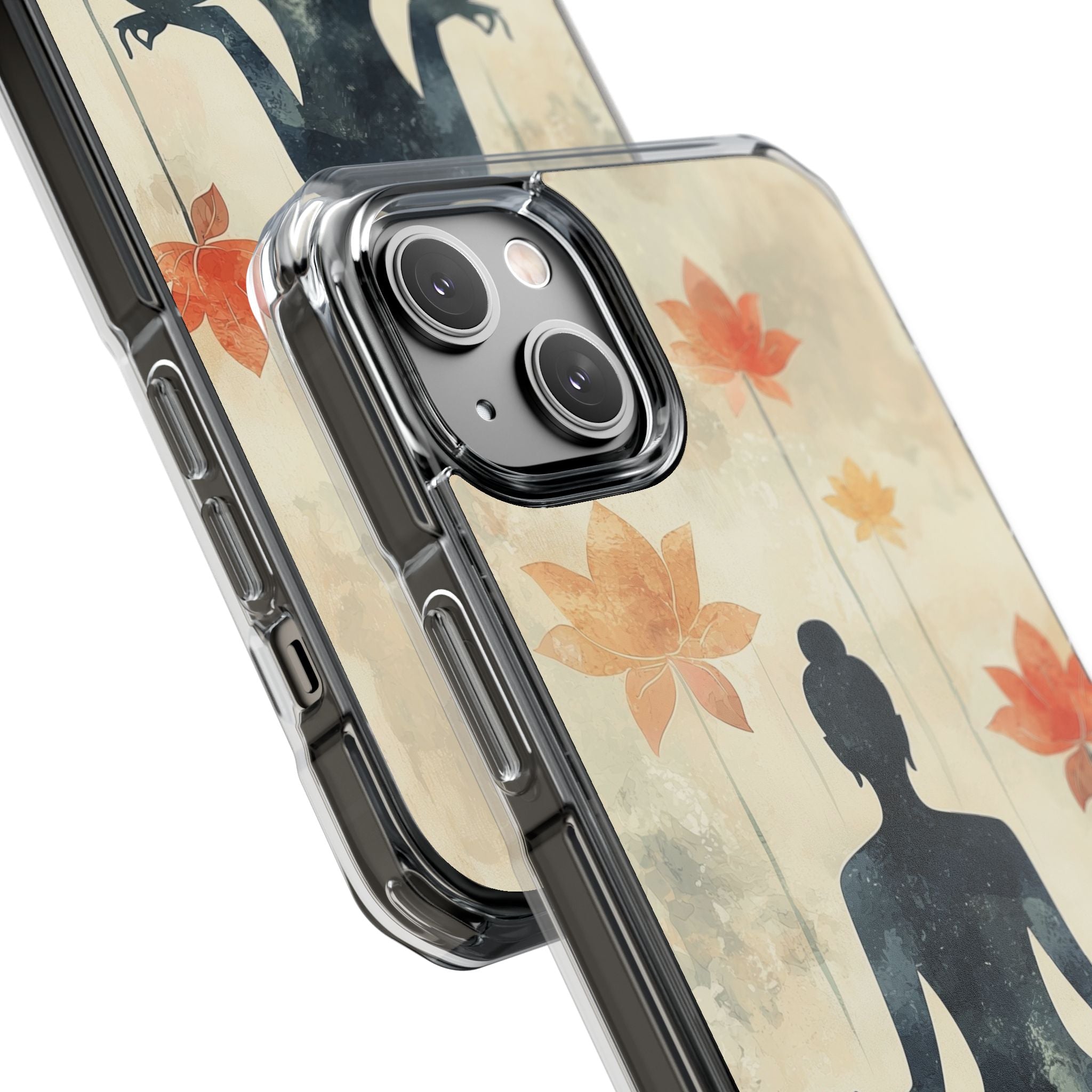 Lotus Blooms Surround iPhone Case - Impact