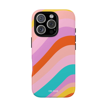 Fluid Color Waves - iPhone Case