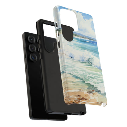 Serene Coastal Watercolors - Samsung Case