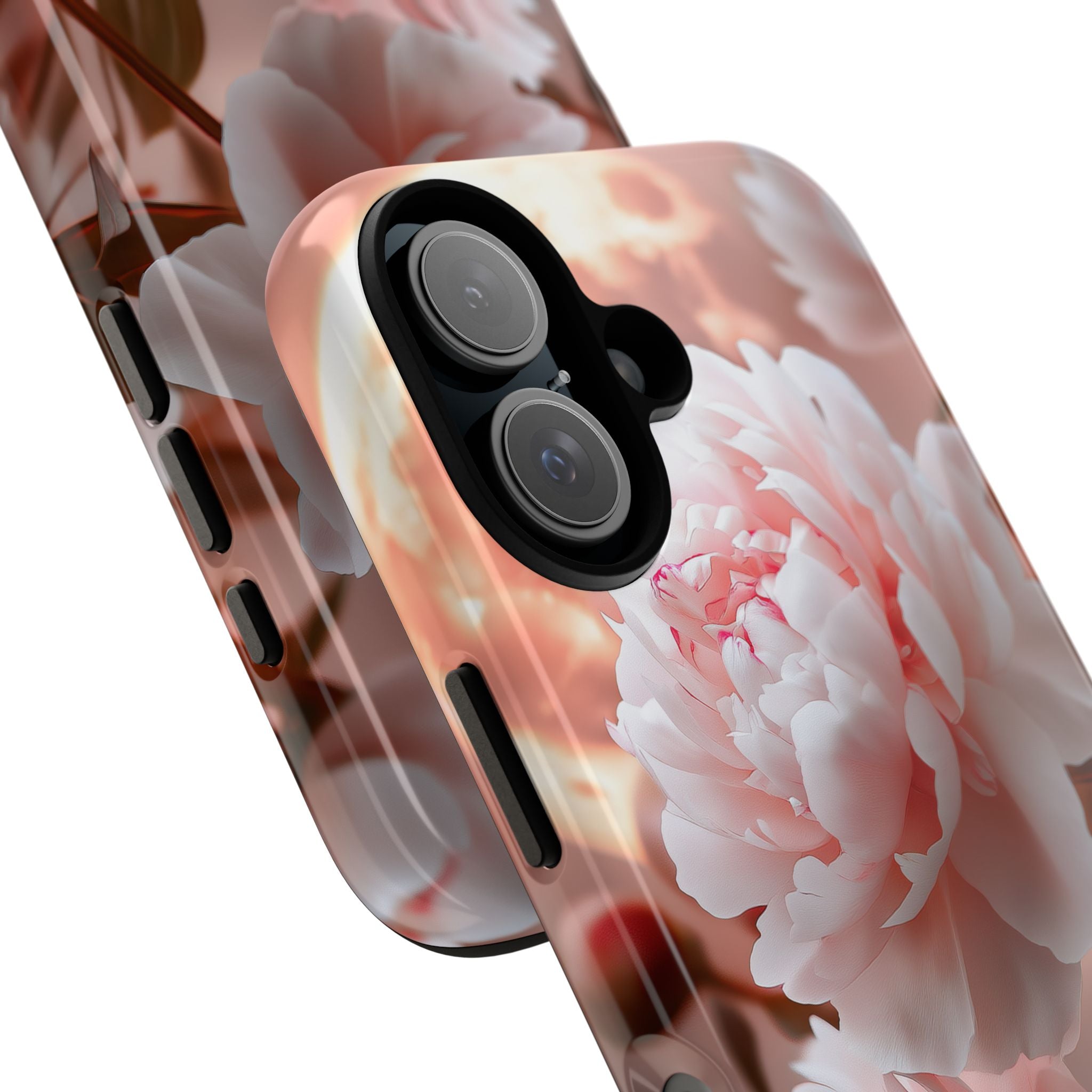 Peony Moonlight iPhone 16 Plus Case - Tough