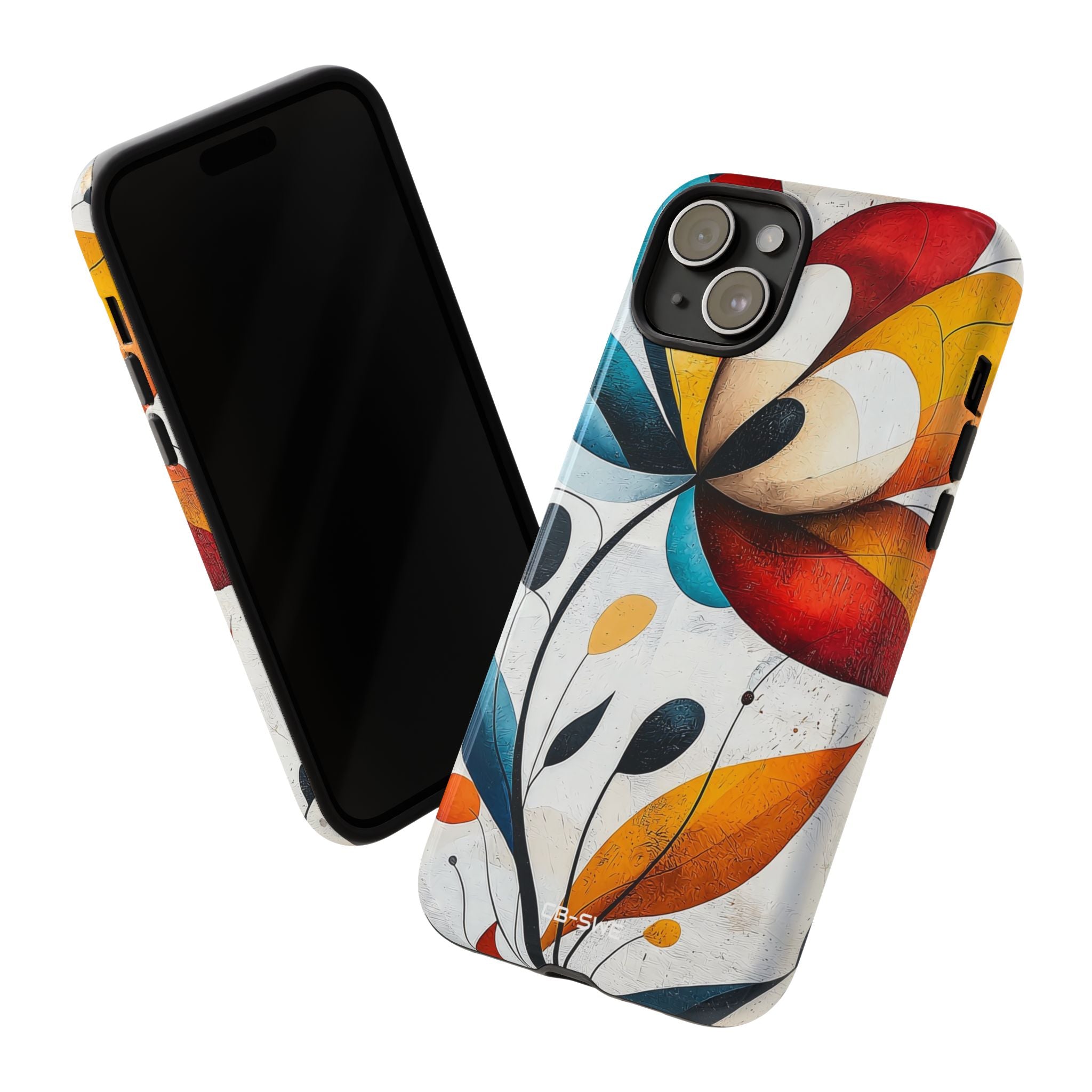 Vibrant Floral Symphony - iPhone Case
