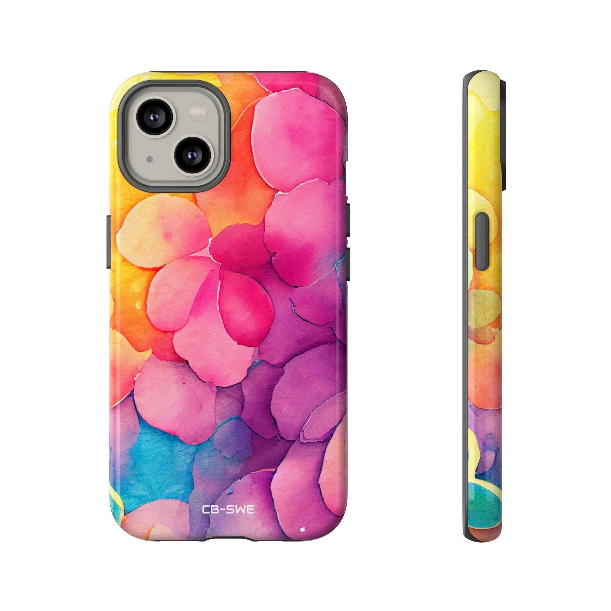 Vibrant Petal Fusion - iPhone Case
