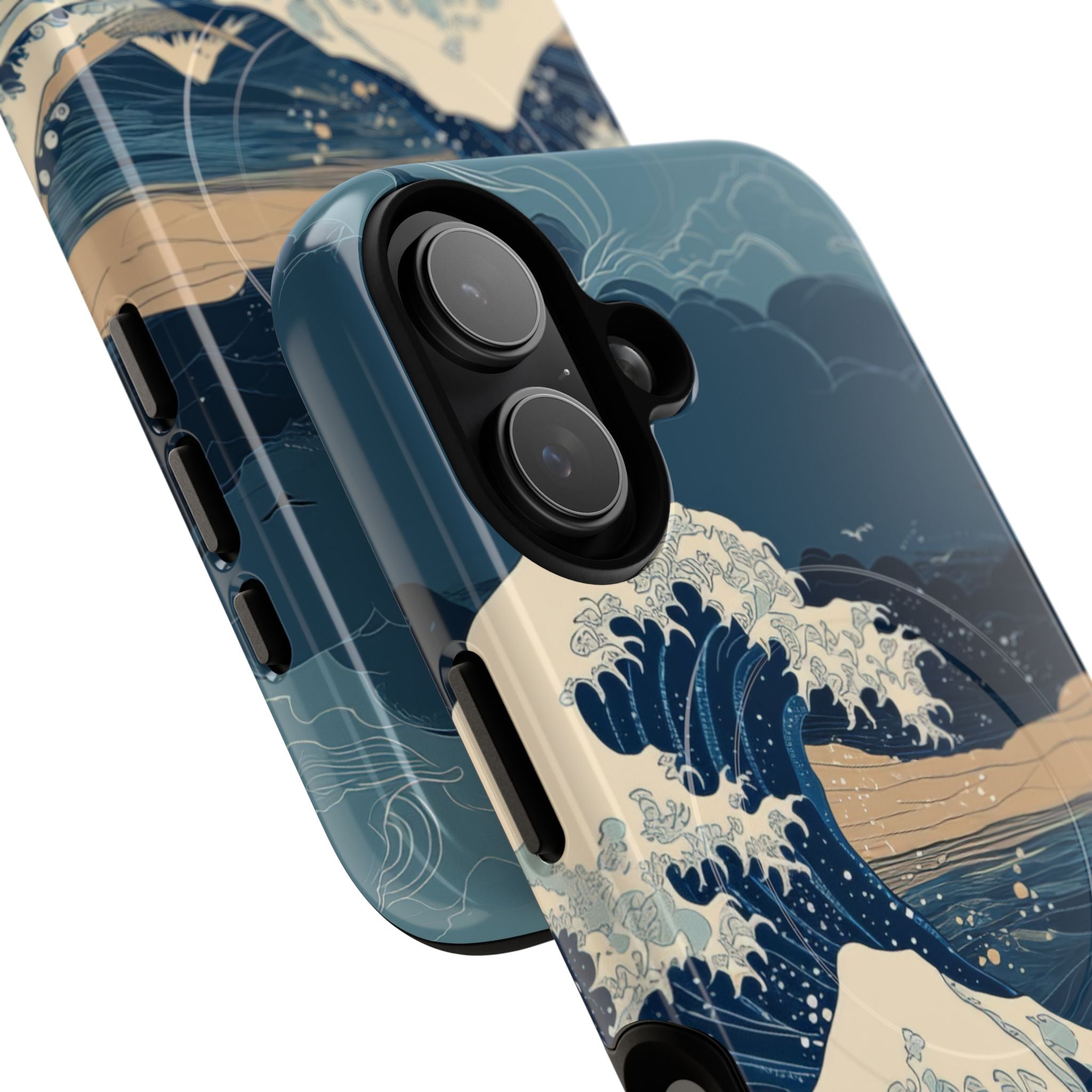 Cresting Blue Wave iPhone 17 Case - Tough+