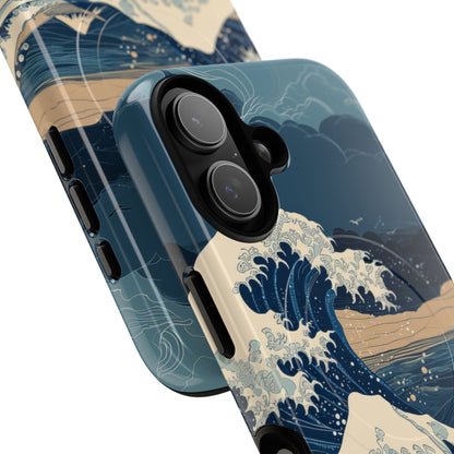 Cresting Blue Wave iPhone 17 Case - Tough+