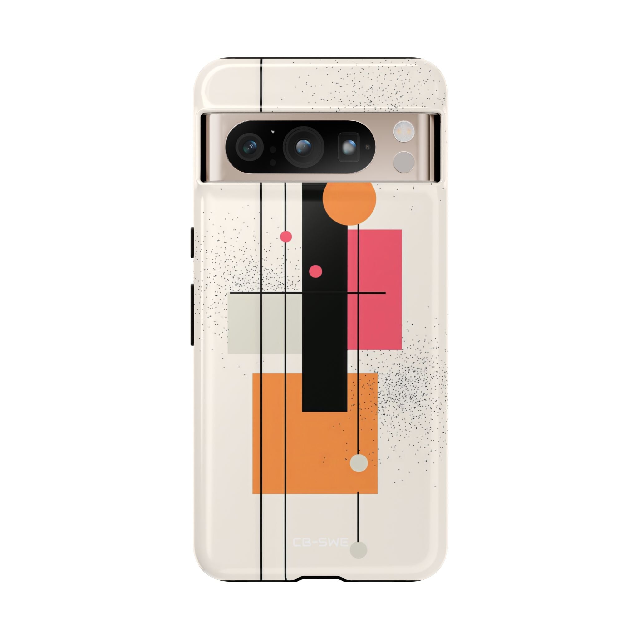 Shapes Dance Playfully - Google Pixel Case