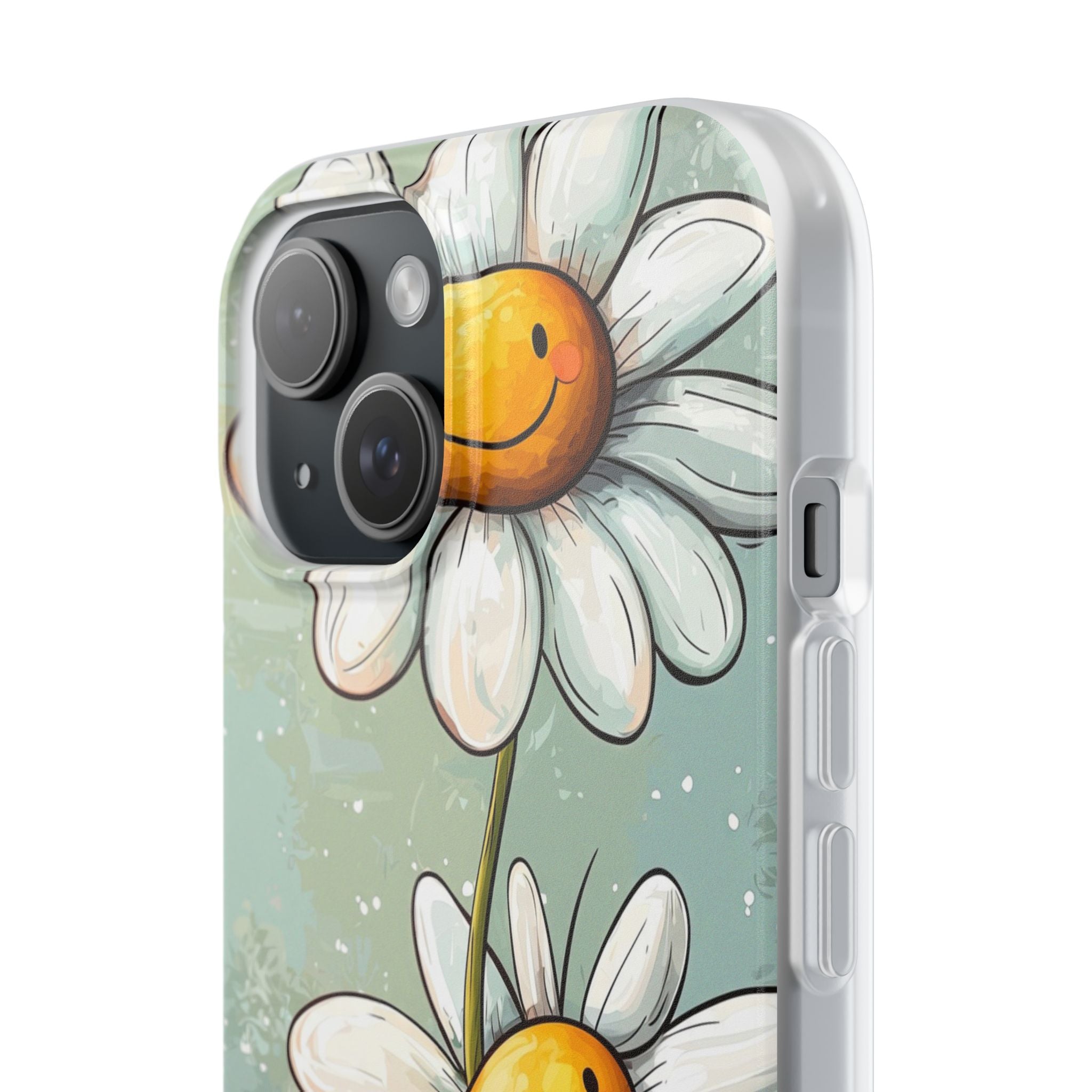 Sunny Daisy Smiles iPhone 15 Case - Soft