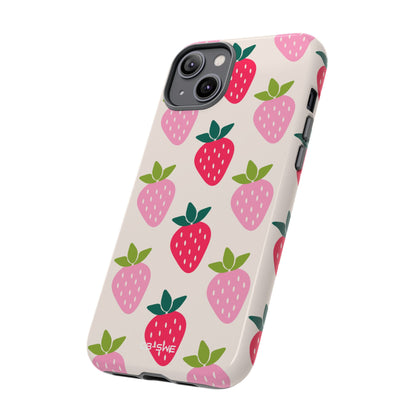 Vibrant Strawberry Rhythm - iPhone Case