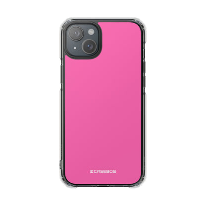 Hot Pink - Clear Impact Case for iPhone