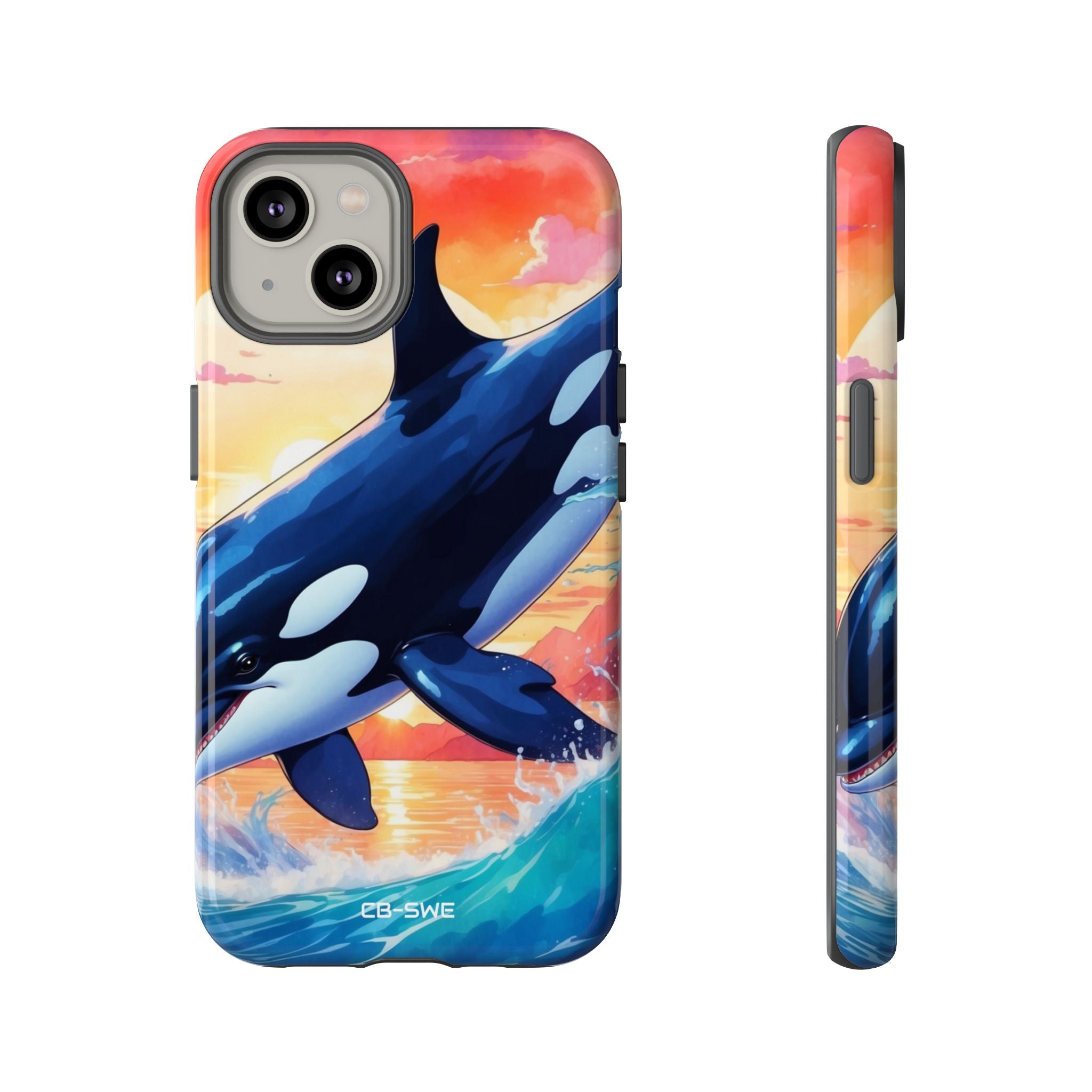 Orca Leaps Joyfully - iPhone Case