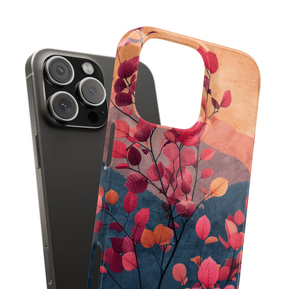 Autumn Tree Harmony - Slim iPhone 16 Phone Case