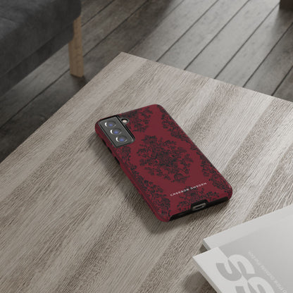 Gothic Crimson Elegance  Samsung S21 - Tough Phone Case